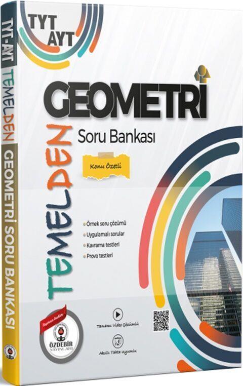 Özdebir Yayınları TYT AYT Temelden Geometri Soru Bankası