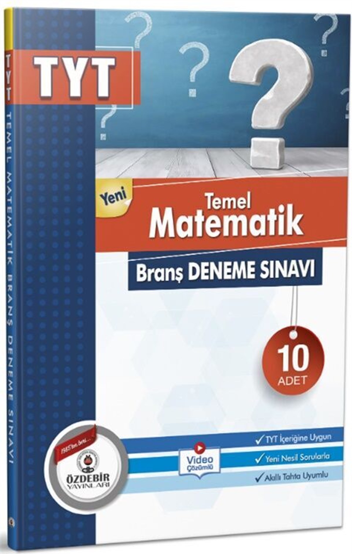 Özdebir Yayınları TYT Temel Matematik 10 lu Branş Deneme Sınavı
