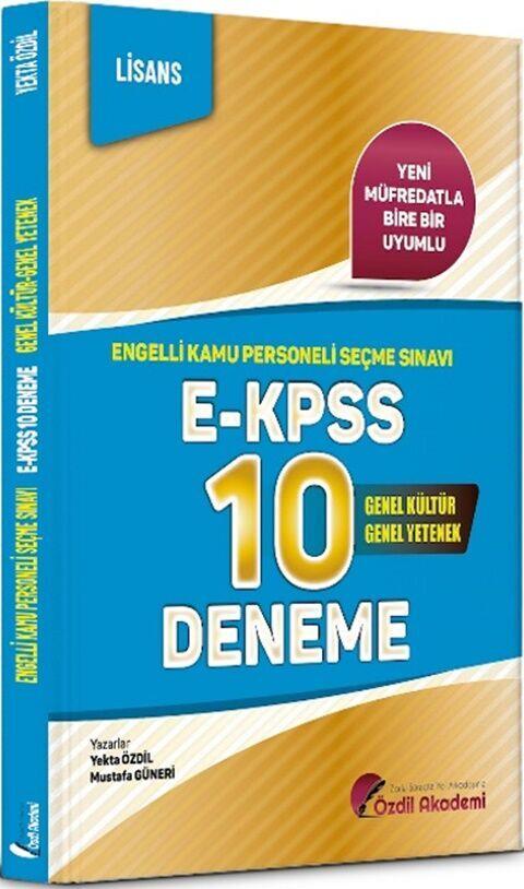 Özdil Akademi EKPSS Lisans 10 Deneme