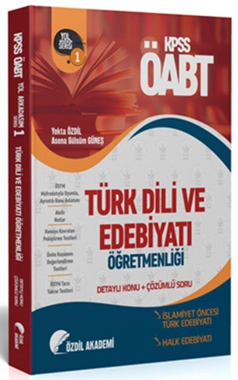 Özdil Akademi ÖABT Türk Dili ve Edebiyatı 1. Kitap Halk Edebiyatı Konu Anlatımlı Soru Bankası