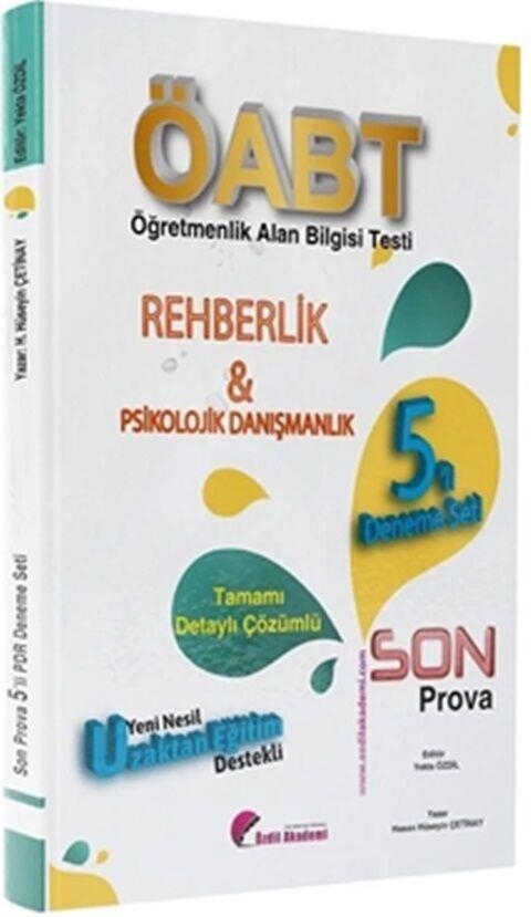 Özdil Akademi ÖABT Rehberlik Son Prova 5 Deneme