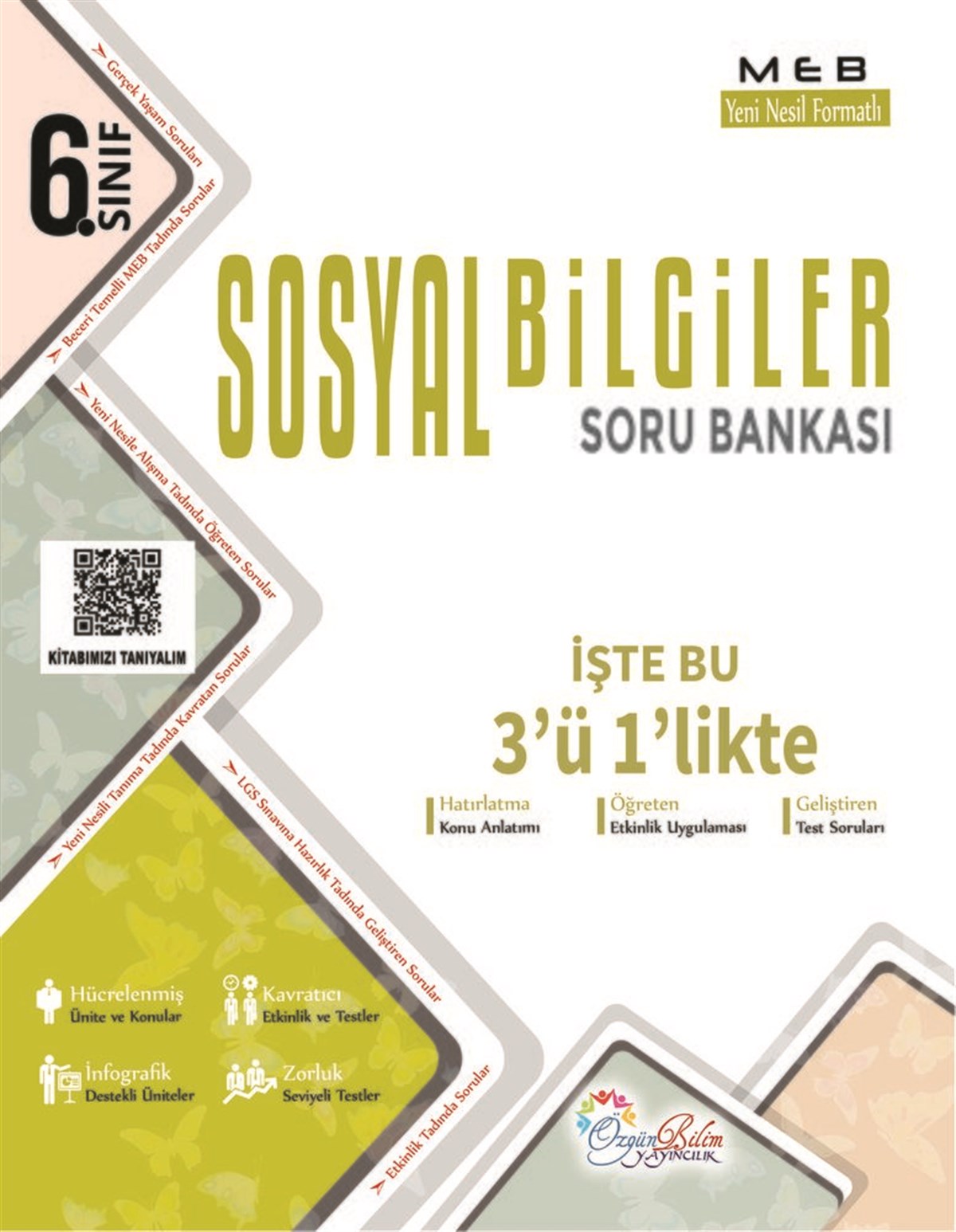 Özgün Bilim Yayınları 6. Sosyal Bilgiler Soru Bankası