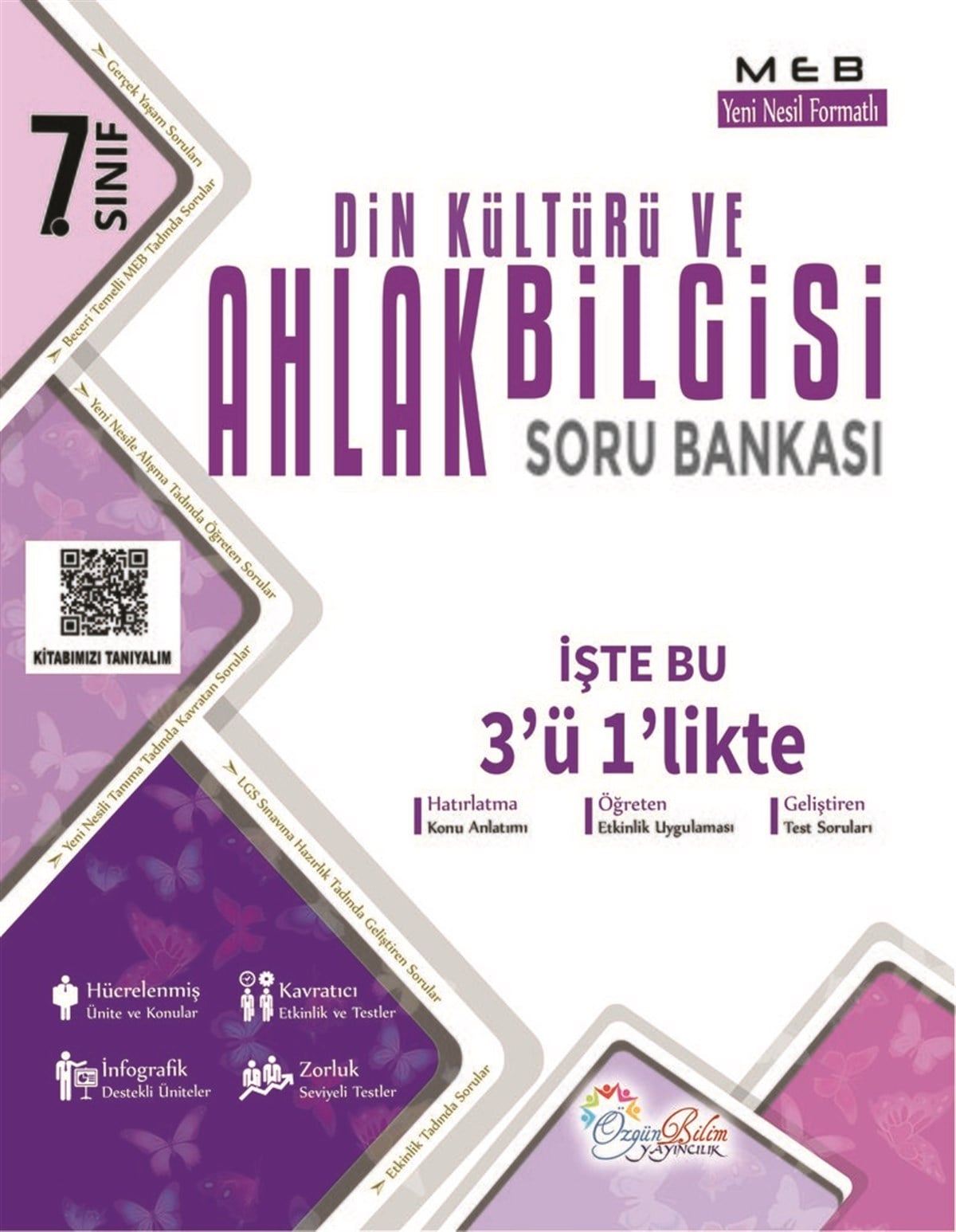 Özgün Bilim Yayınları 7. Sınıf Din Kültürü ve Ahlak Bilgisi Soru Bankası