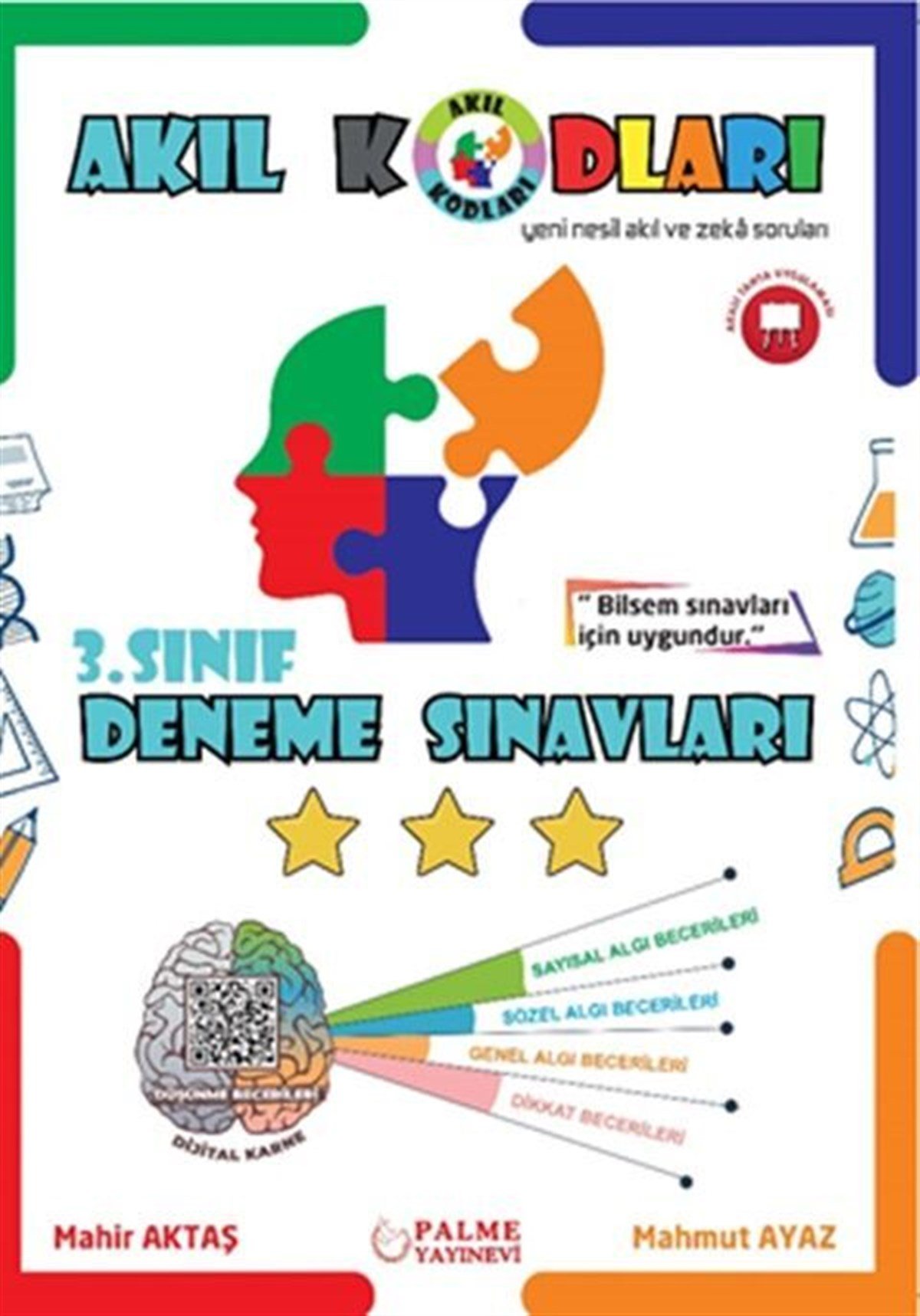 Palme Yayınları 3. Sınıf Akıl Kodları Deneme Sınavı