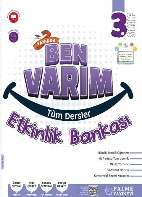 Palme Yayınları 3. Sınıf Tüm Dersler Ben Varım Etkinlik Bankası