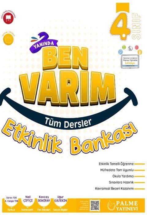 Palme Yayınları 4. Sınıf Tüm Dersler Ben Varım Etkinlik Bankası