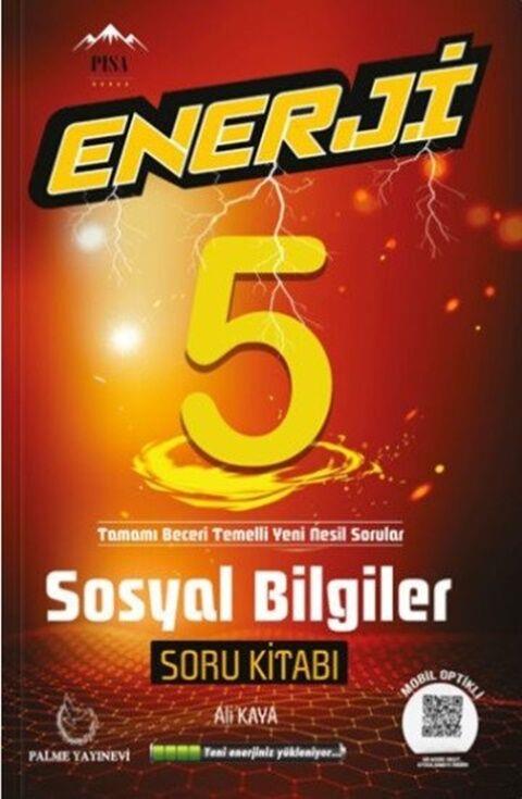 Palme Yayınları 5. Sınıf Sosyal Bilgiler Enerji Soru Kitabı
