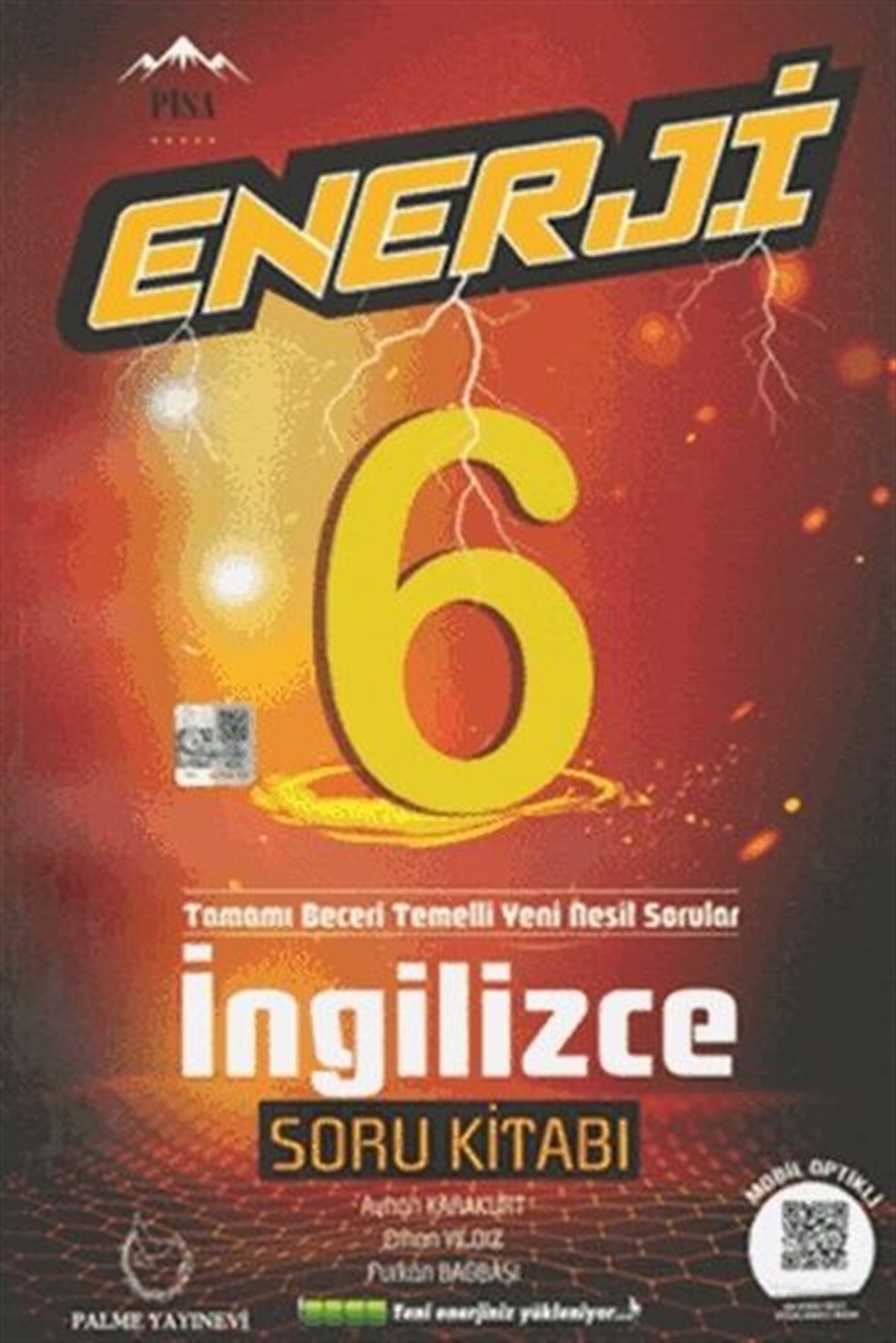 Palme Yayınları 6. Sınıf İngilizce Enerji Soru Kitabı