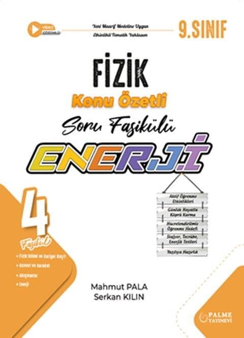 Palme Yayınları 9. Sınıf Fizik Enerji Soru Fasikülleri