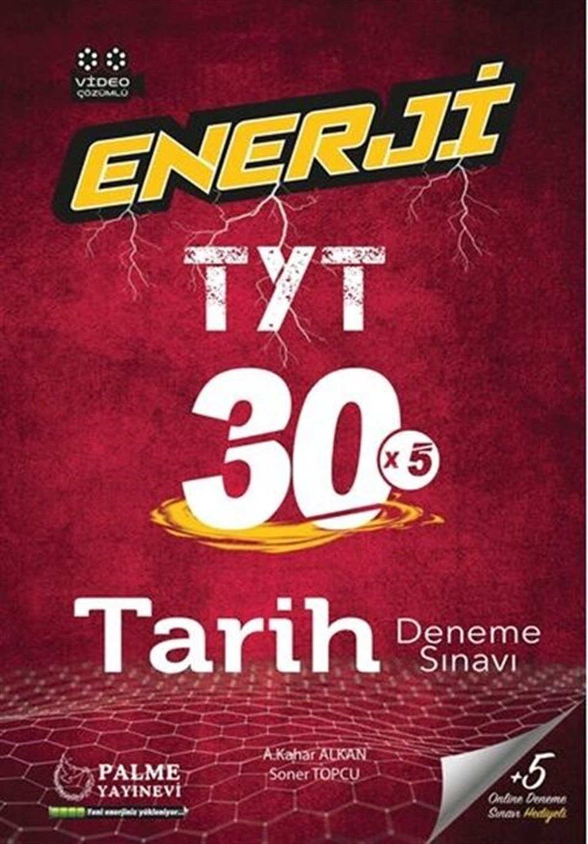 Palme Yayınları TYT Tarih Enerji 30 Deneme Sınavı