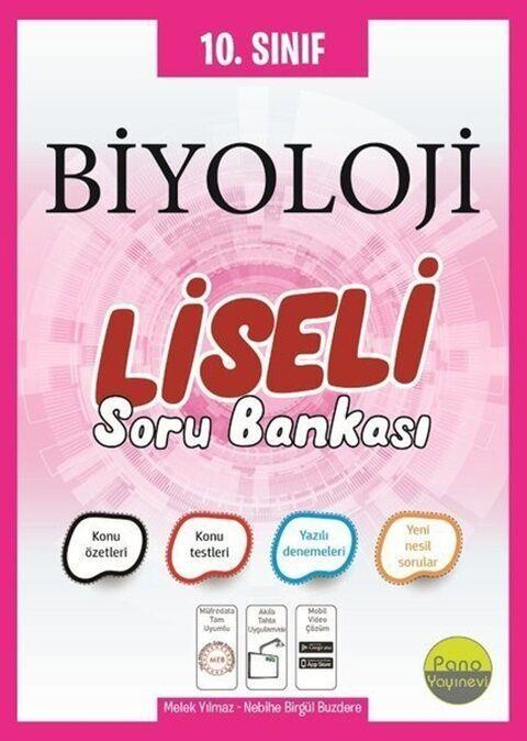 Pano Yayınları 10. Sınıf Biyoloji Liseli Soru Bankası