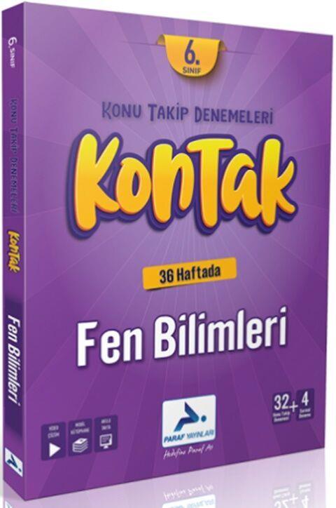 Paraf Yayınları 6. Sınıf Kontak Fen Bilimleri Denemeleri