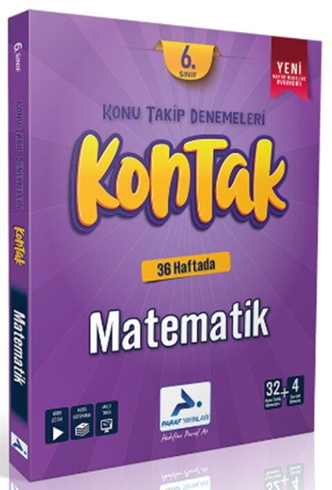 Paraf Yayınları 6. Sınıf Kontak Matematik Denemeleri