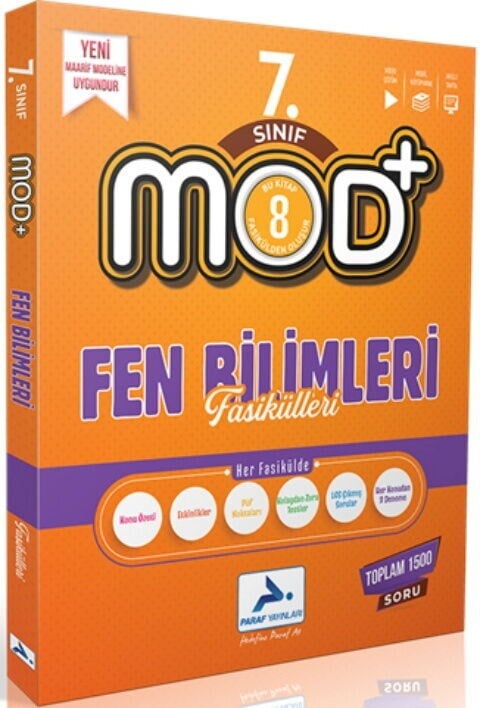 Paraf Yayınları 7. Sınıf Fen Bilimleri MOD Konu Anlatım Fasikülleri