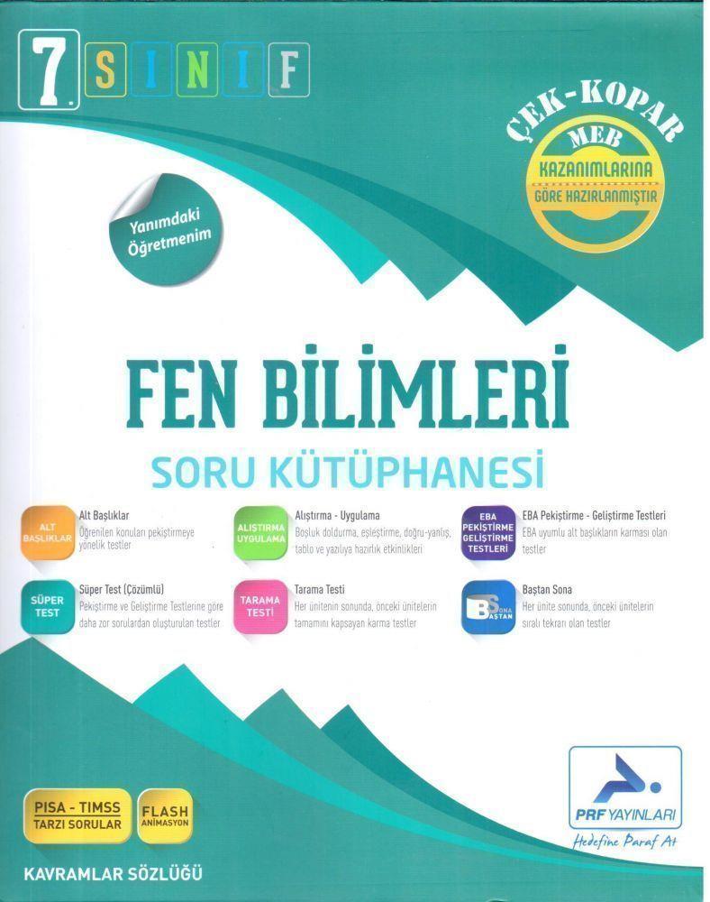 Paraf Yayınları 7. Sınıf Fen Bilimleri Soru Kütüphanesi