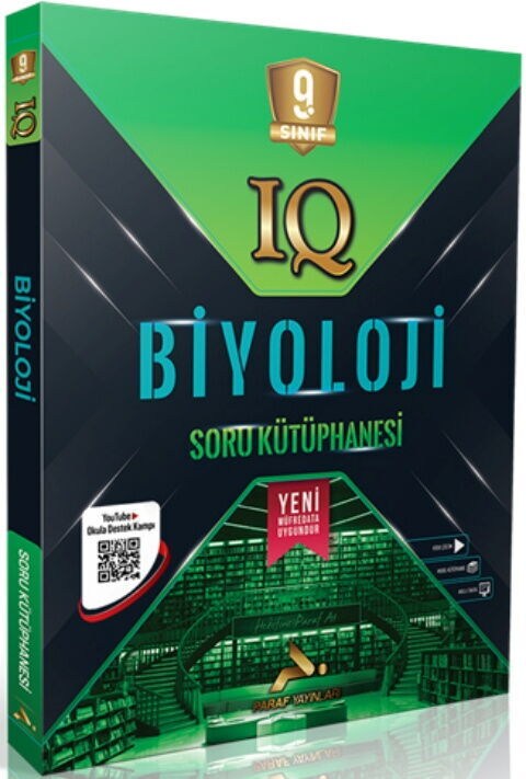 Paraf Yayınları 9. Sınıf Biyoloji IQ Soru Kütüphanesi