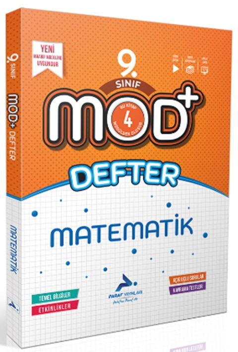Paraf Yayınları 9. Sınıf Matematik MOOD Defter