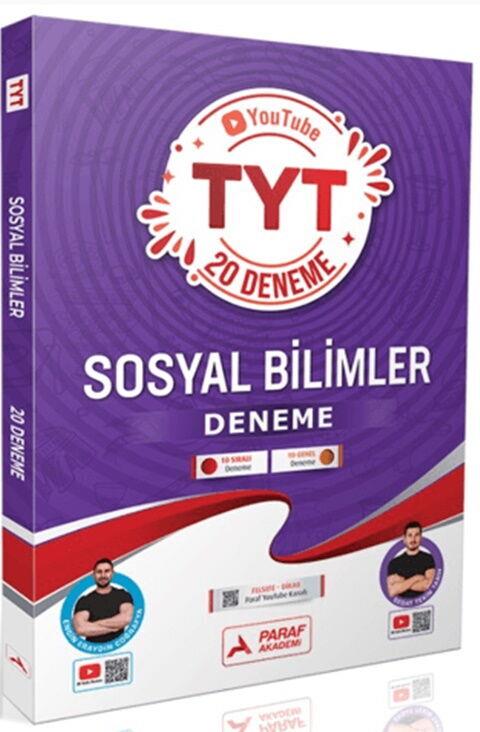 Paraf Yayınları TYT Sosyal Bilimler 20 Deneme