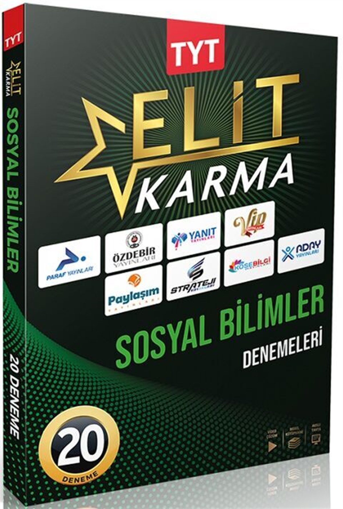 Paraf Yayınları TYT Sosyal Bilimler Elit Karma 20 Deneme