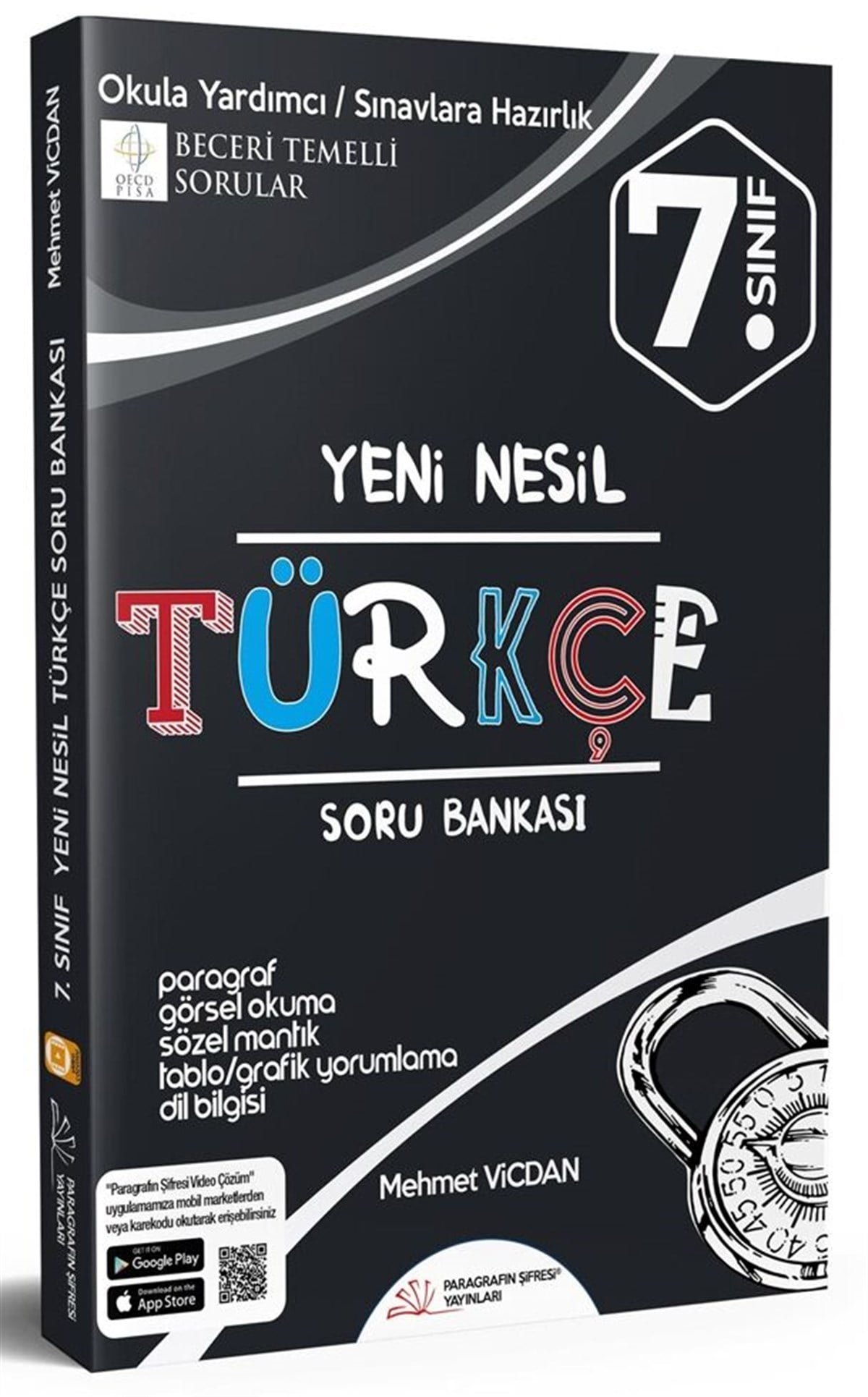 Paragrafın Şifresi Yayınları 7. Sınıf Türkçe Soru Bankası