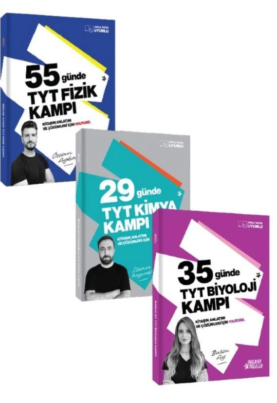 Parlayan Projeler 2026 YKS TYT FKB Kampları Seti Özcan Aykın-Sinan İhtiyaroğlu-Burcu Ay