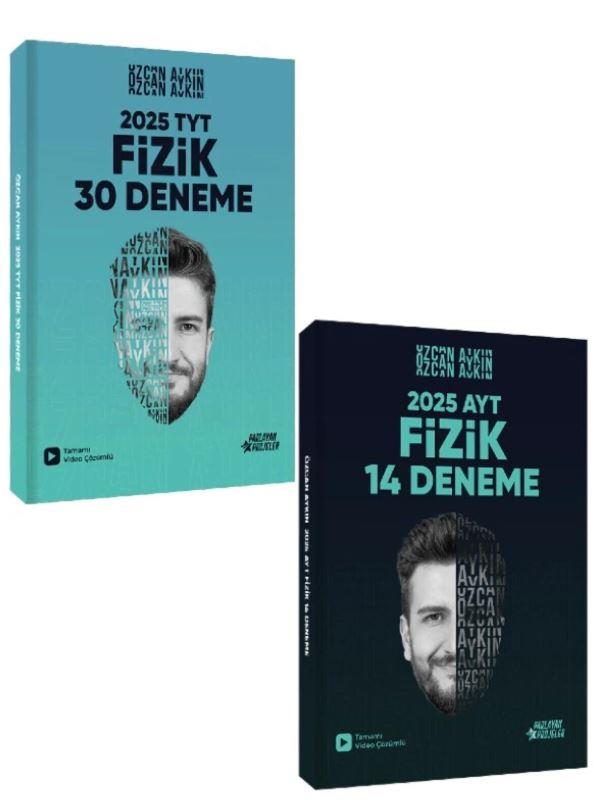 Parlayan Projeler Özcan Aykın 2025 TYT - AYT Fizik Denemeleri İkili Set Tamamı Video Çözümlü
