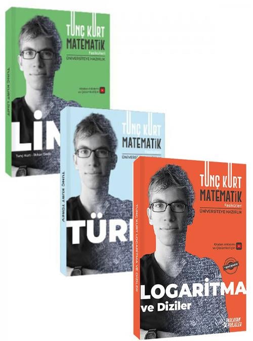 Parlayan Projeler Tunç Kurt Logaritma Diziler ve Türev AYT Matematik Fasikülleri İkili Set