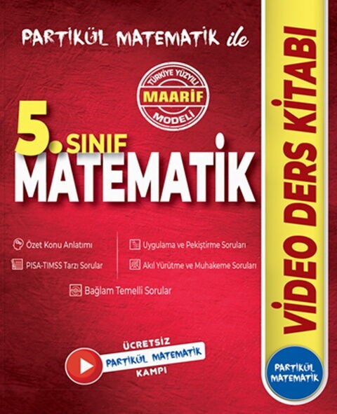 Partikül Matematik 5. Sınıf Matematik Maarif Modeli Video Ders Kitabı