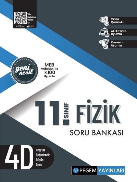 Pegem Akademi 11. Sınıf Fizik Soru Bankası