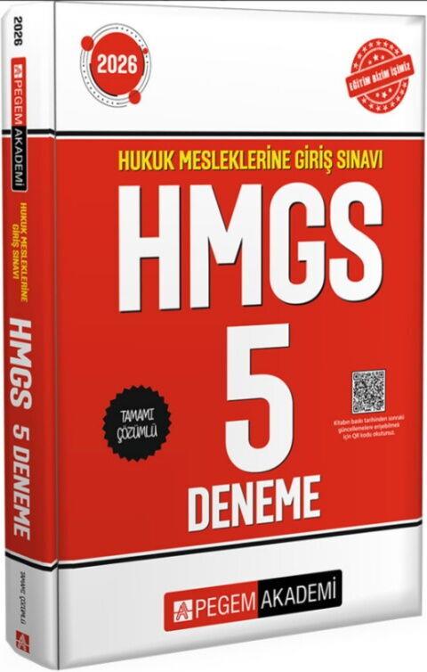 Pegem Akademi 2026 Hukuk Mesleklerine Giriş Sınavı HMGS Tamamı Çözümlü 5 Deneme