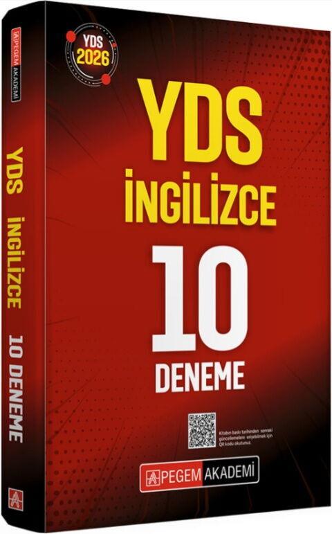 Pegem Akademi 2026 YDS İngilizce 10 Deneme
