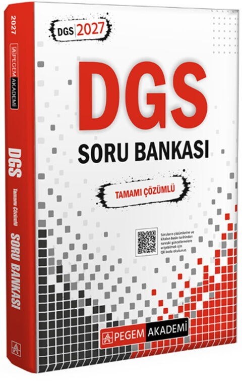 Pegem Akademi 2027 DGS Tamamı Çözümlü Soru Bankası