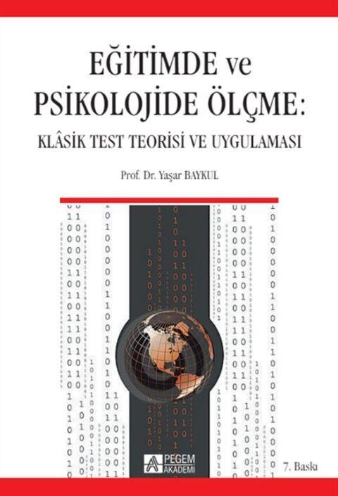 Pegem Akademi Eğitimde ve Psikolojide Ölçme