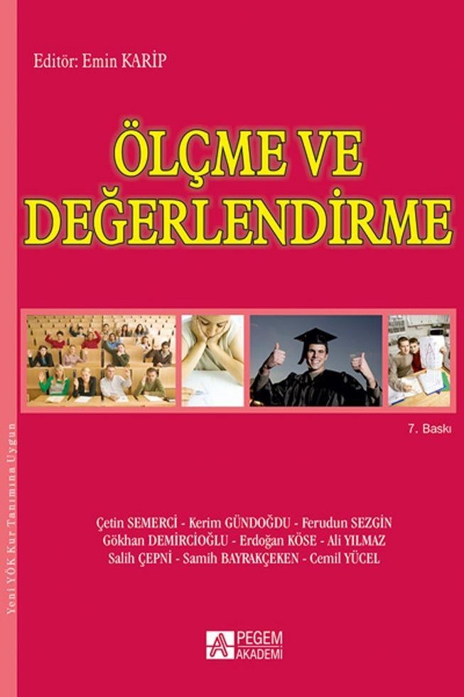 Pegem Akademi Ölçme ve Değerlendirme ( Emin Karip )