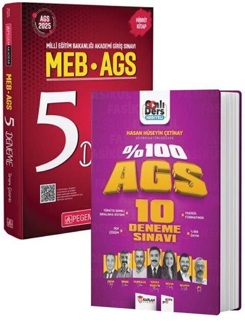 Pegem ve Kaplan Akademi MEB AGS Deneme Seti