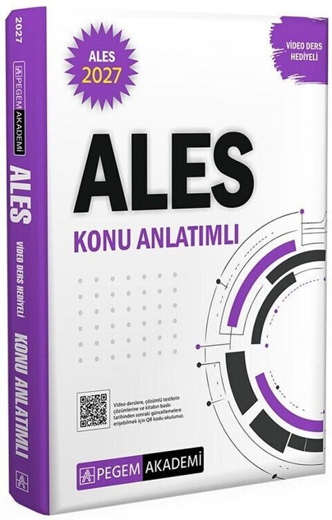 Pegem Yayınları 2027 ALES Konu Anlatımlı