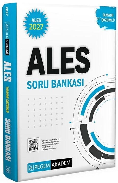 Pegem Yayınları 2027 ALES Tamamı Çözümlü Soru Bankası