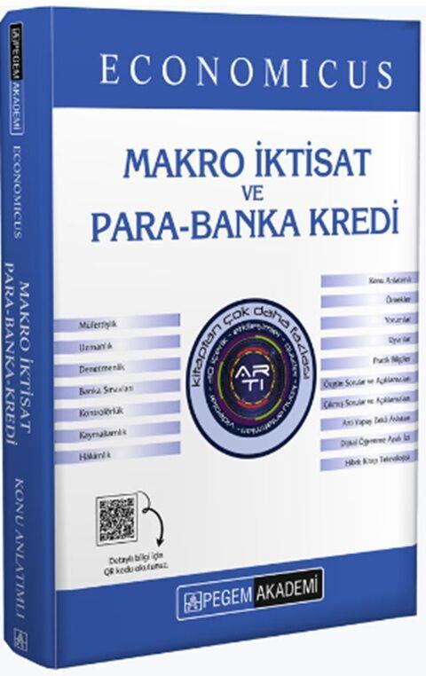 Pegem Yayınları KPSS A Grubu Economicus Makro İktisat ve Para Banka Kredi Konu Anlatımı