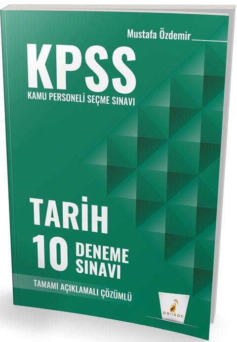 Pelikan KPSS Tarih 10 Deneme Sınavı