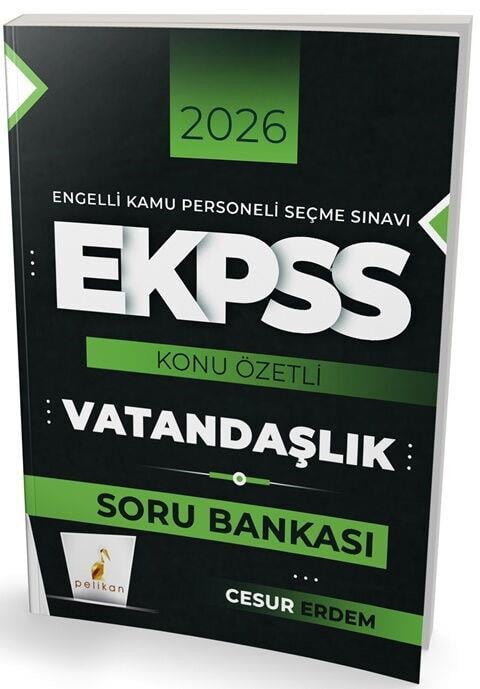 Pelikan Yayınları 2026 E KPSS Vatandaşlık Konu Özetli Soru Bankası