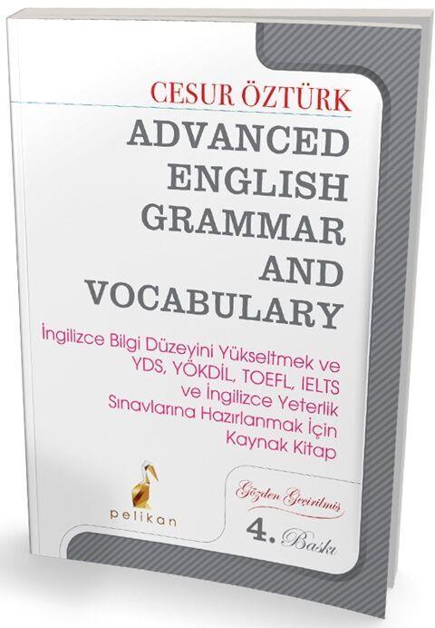 Pelikan Yayınları Advanced English Grammar Vocabulary