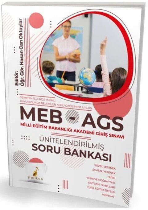 Pelikan Yayınları MEB AGS Ünitelendirilmiş Soru Bankası