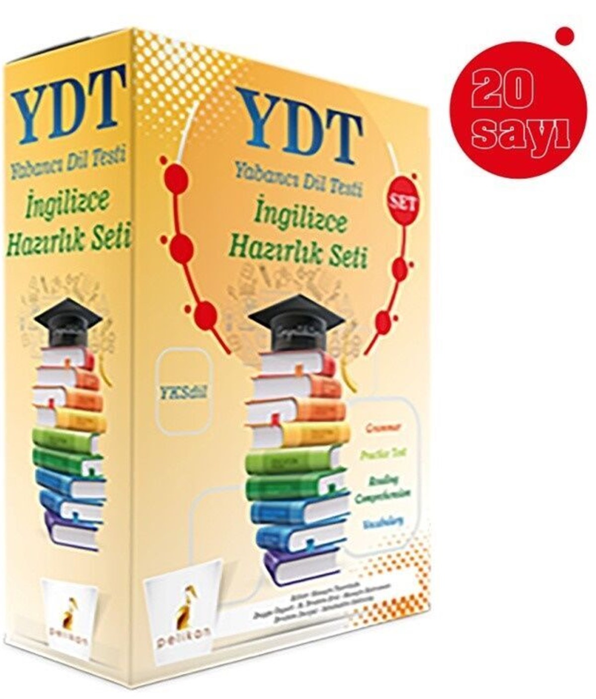 Pelikan Yayınları YDT İngilizce Hazırlık Seti 20 Sayı