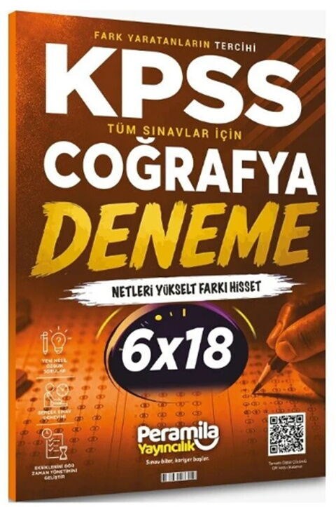 Peramila KPSS Coğrafya 6 Deneme