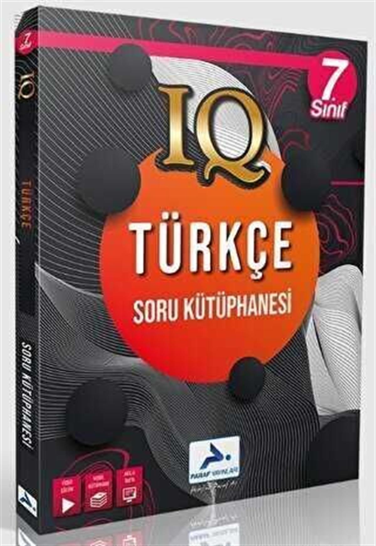 PRF Yayınları 7. Sınıf Türkçe IQ Soru Kütüphanesi