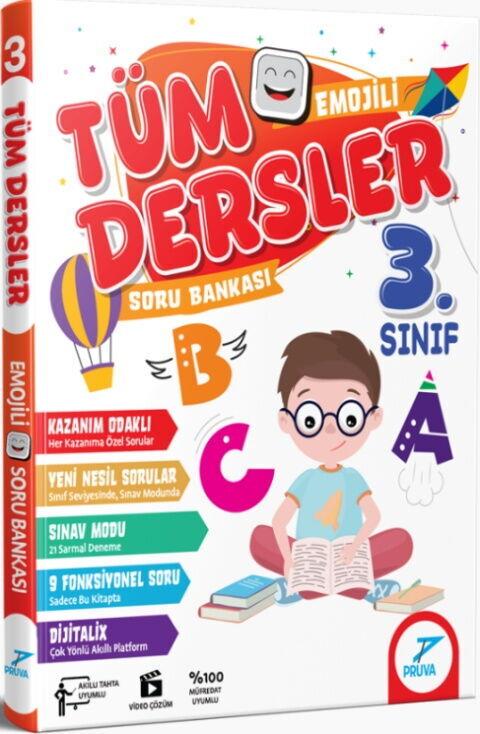 Pruva Akademi 3. Sınıf Tüm Dersler Soru Bankası