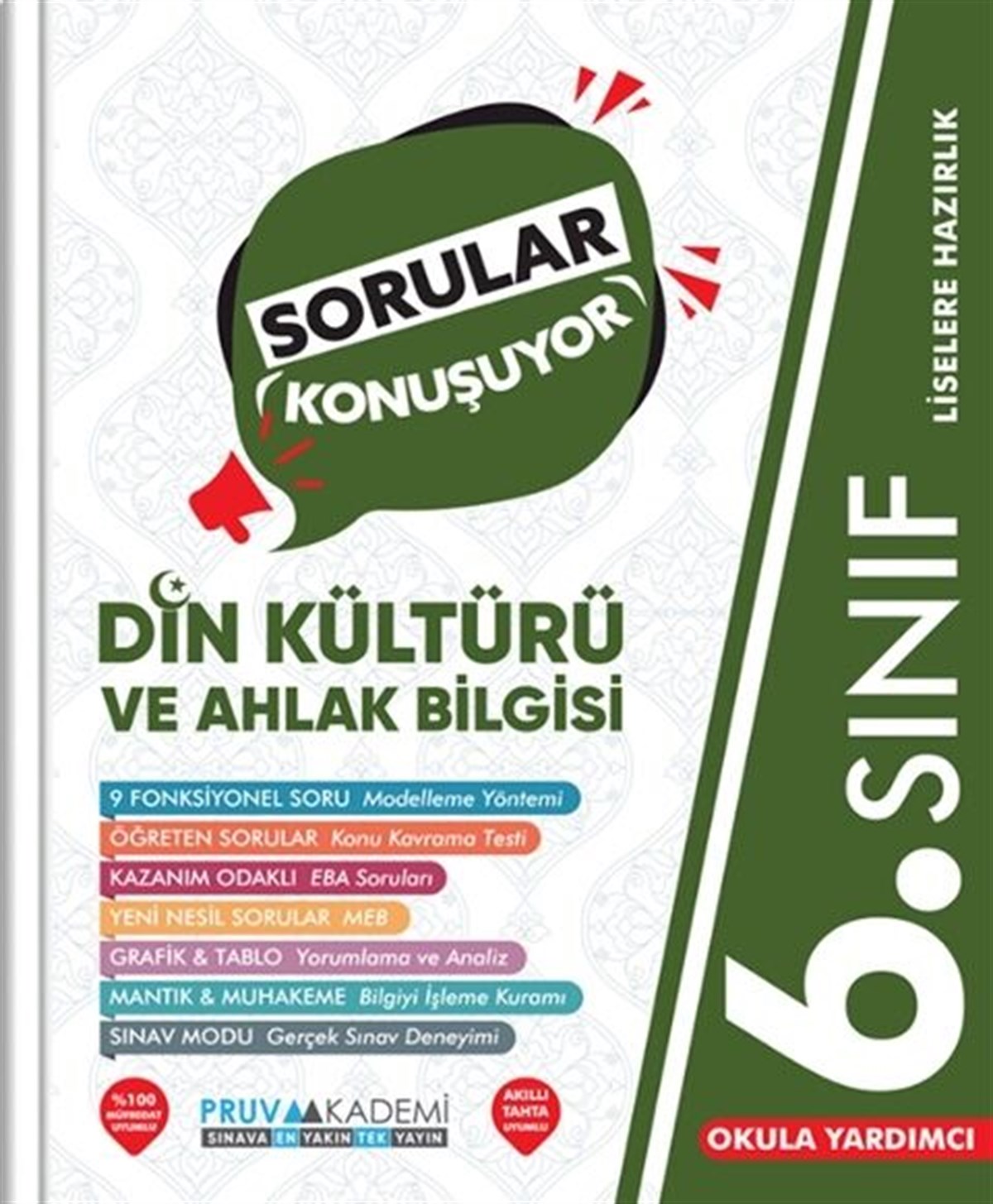 Pruva Akademi 6. Sınıf Din Kültürü ve Ahlak Bilgisi Sorular Konuşuyor