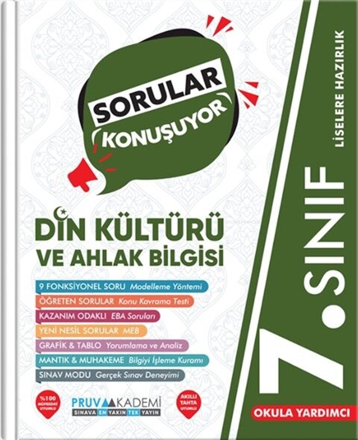 Pruva Akademi 7. Sınıf Din Kültürü ve Ahlak Bilgisi Sorular Konuşuyor