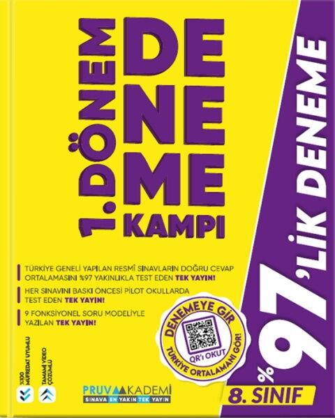 Pruva Akademi 8. Sınıf 1. Dönem Deneme Kampı