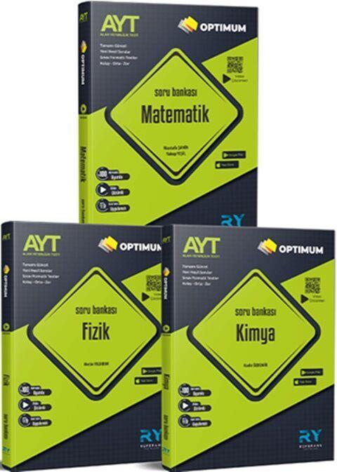 Referans Yayınları 2024 AYT Matematik Fizik Kimya Sayısal Tüm Dersler Video Çözümlü Optimum Soru Bankası Seti